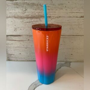 Starbucks ombré tumbler cup venti size